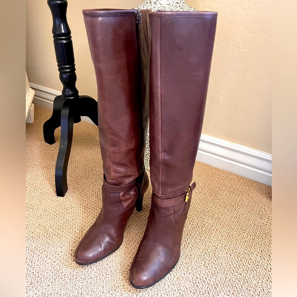 Ralph Lauren Bethan knee high boots